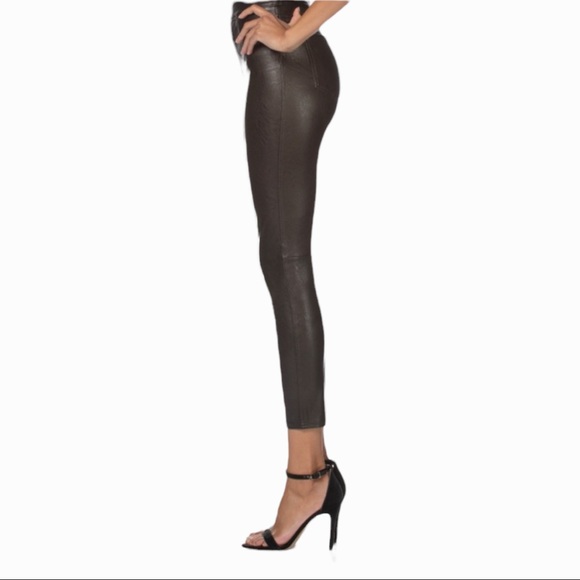 Spanx Leather-Like Ankle Skinny Pant - Picture 3 of 7